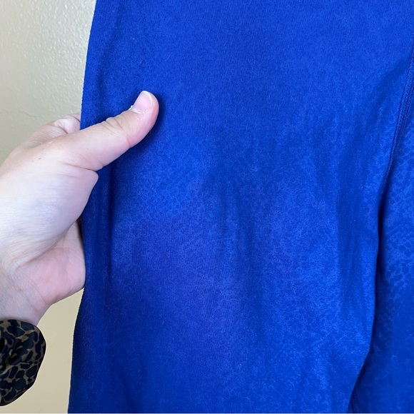 Nike Pro Blue Leggings Size Large - Picture 4 of 12